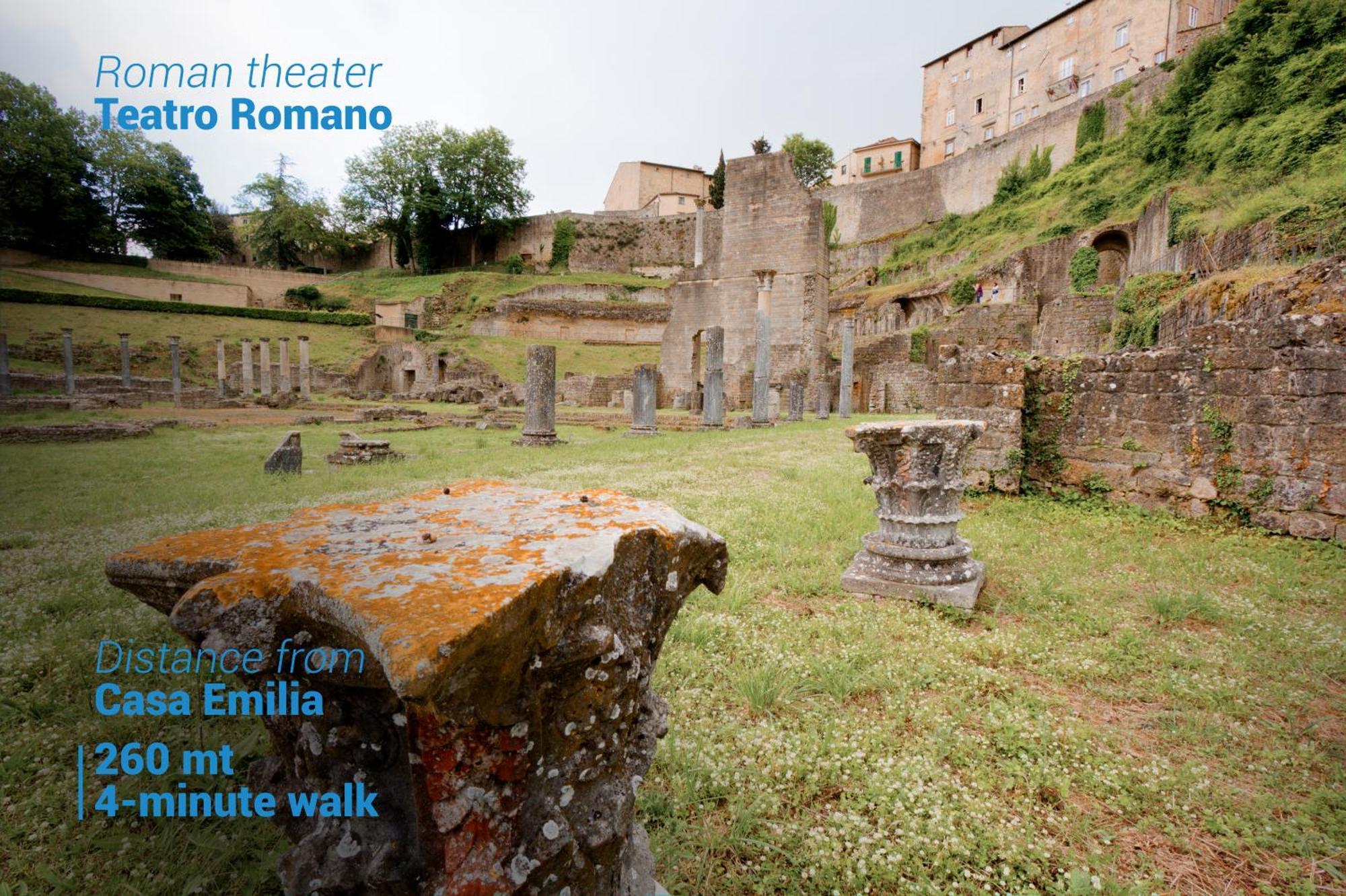 Casa Emilia Lägenhet Volterra Exteriör bild